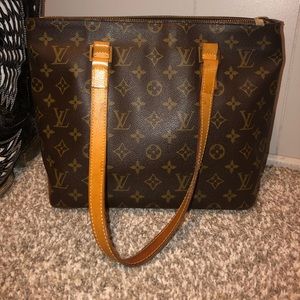 Authentic Louis Vuitton Monogram Cabas Piano Tote